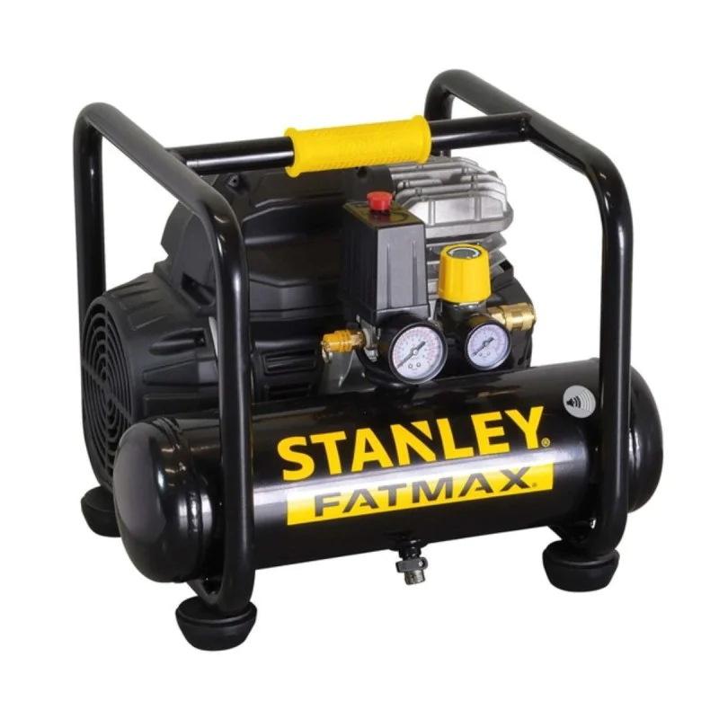 Silent oil-free compressor STANLEY S244/8/6, 1100 W, 6 l