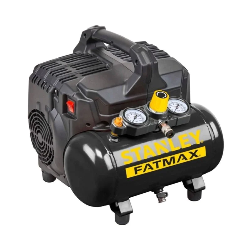 Silent compressor STANLEY DST101/8/6, 750 W, 6 L