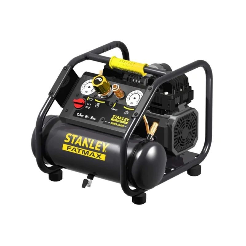 Безмаслен компресор STANLEY FMXCMS156HE, 1100 W, 6 Л