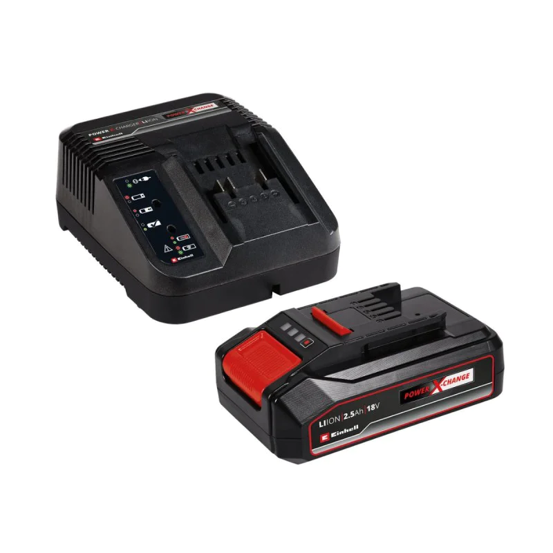 Einhell Power X-Change 18 V / 2.5 Ah battery and charger set, 4512097