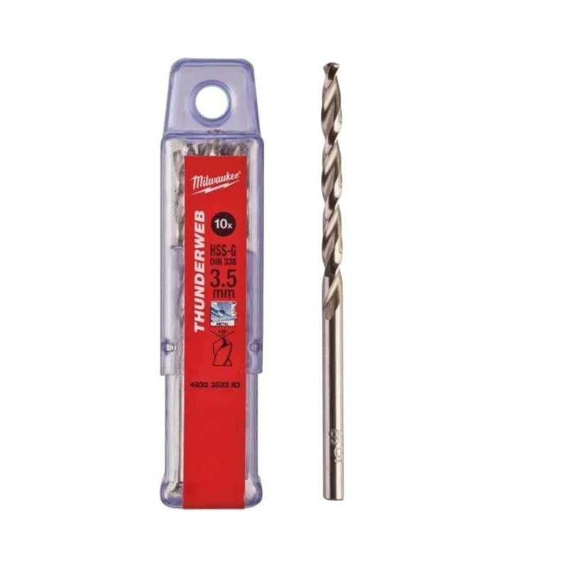 Milwaukee HSS-G Thunderweb D338, 3.5x70mm, 10pcs.