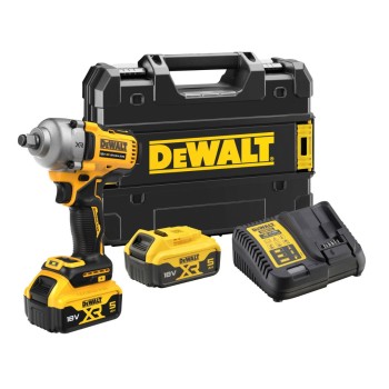 Акумулаторен ударен гайковерт DeWALT DCF891P2T, 812 Nm, 18 V, 1/2″