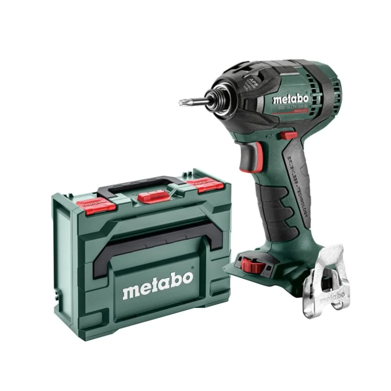 Cordless impact driver Metabo SSD 18LTX 200 BL, 18 V, 200 Nm