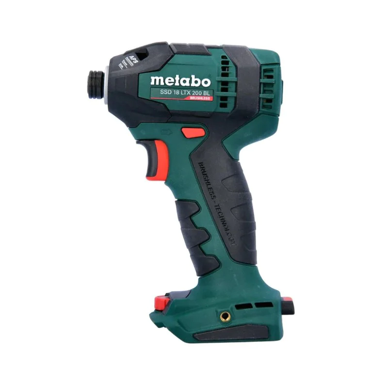 Cordless impact driver Metabo SSD 18LTX 200 BL, 18 V, 200 Nm