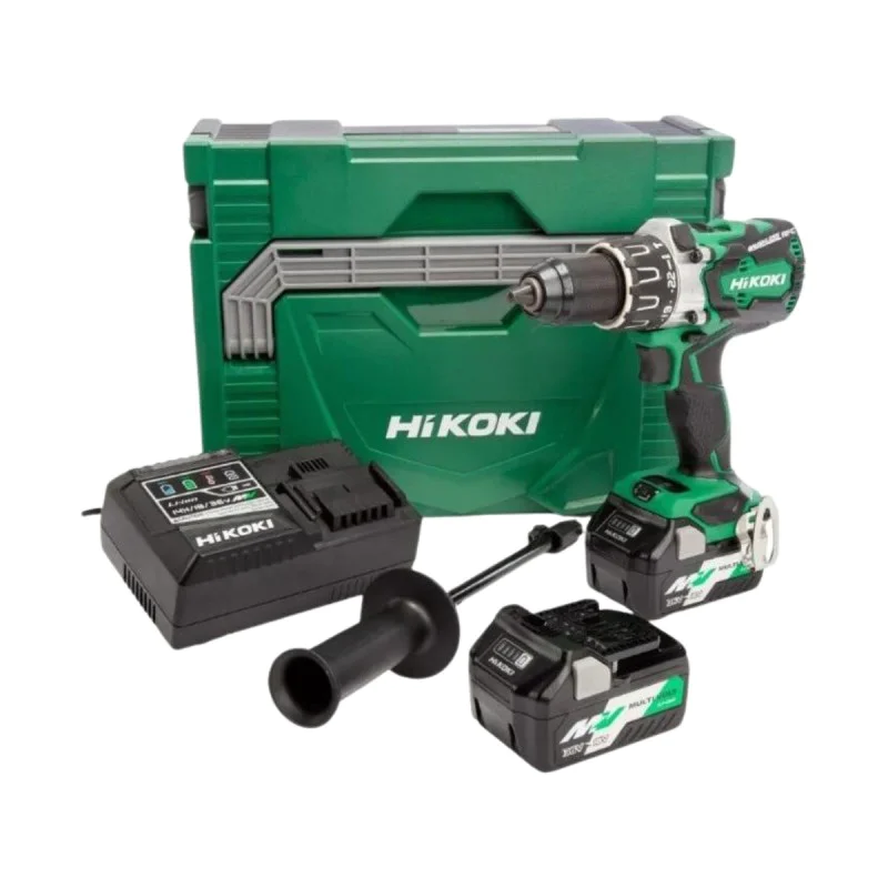 Cordless drill-driver Hikoki DV18DBXLJRZ, 18 V, 136 Nm