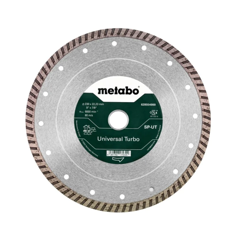 Concrete diamond blade METABO SP-UT, 628554000, 230 x 22.23 mm