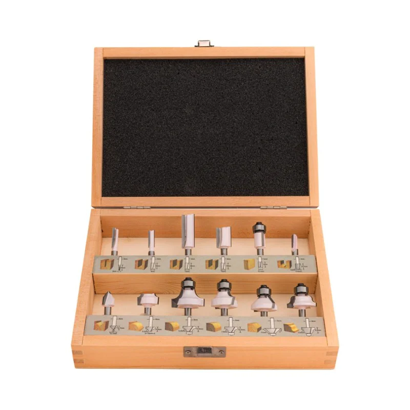 Makita wood routers D-57065, 12 pcs, 6 mm