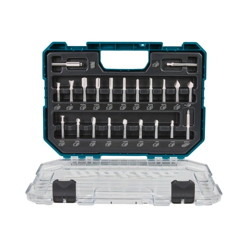 Makita wood routers D-74784, 22 pcs, 8 mm