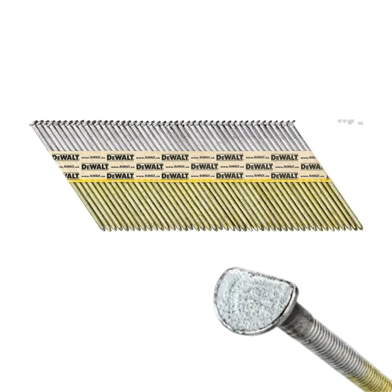 Nails for DeWALT DNPT31R75HDZ, type SN21, 3.1x75mm, 1200 pcs.