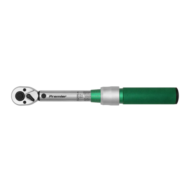 Calibrated torque wrench Sealey STW901, micrometer, 1/4