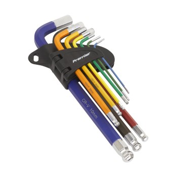 Set of hexagrams Sealey AK7190, 9 pcs