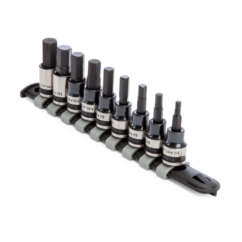 Sealey AK7986 Allen wrench socket set, 9 pcs, 3/8