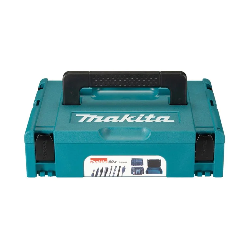 Makita drill bits and bits set B-49638, 1/4, 69 pcs