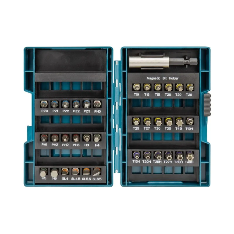 Makita B-53908 1/4 drill bits and bits set, 62 pcs