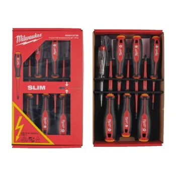 Комплект Tri-Lobe VDE отвертки Milwaukee 4932478738, 7 бр, фазомер