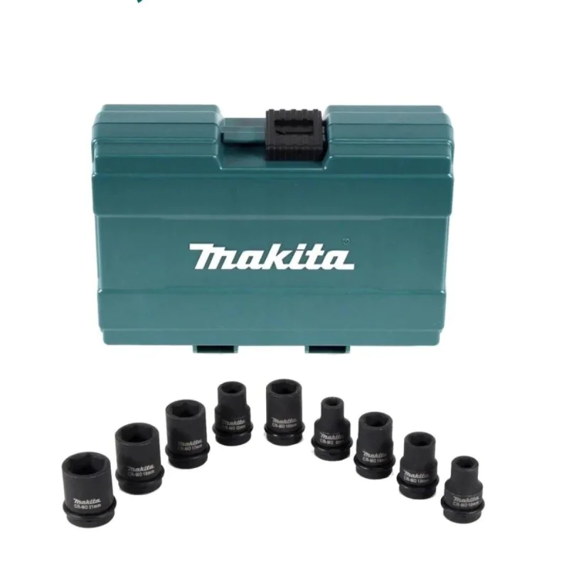 Makita B-66232 impact socket set, 9 pcs, 1/2