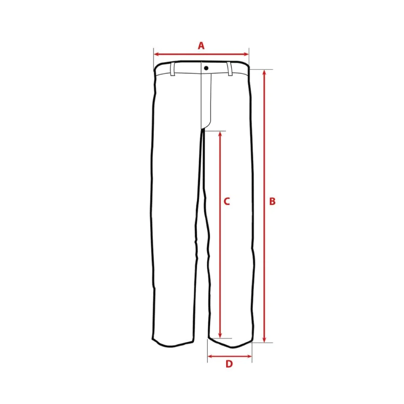 DEWALT DWC100-001-3831 Pro Thurlston Trouser Black 38x31