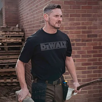 Тениска Dewalt Oxside Tee Black, DWC52-001-L