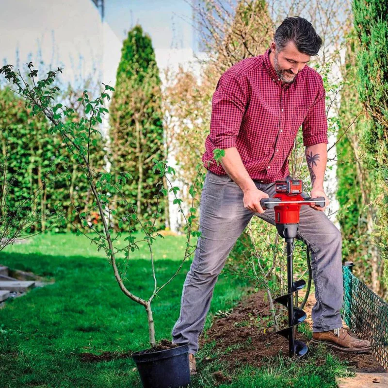 Cordless Earth Drill Einhell GP-EA 18/150 Li-BL - Solo Power X-Change, 18 + 18 V, 150 mm