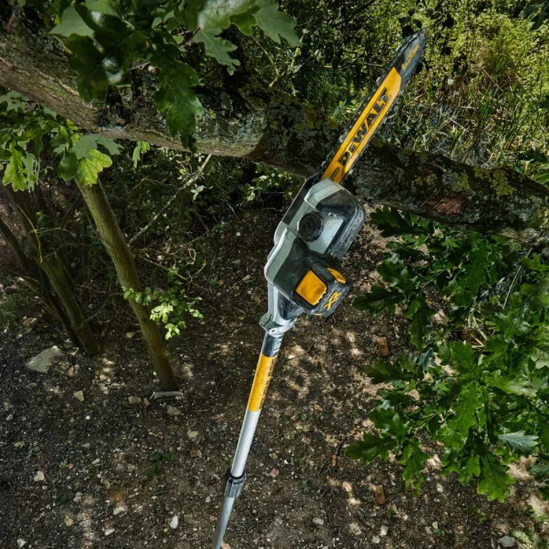 Cordless Telescopic Chainsaw DeWalt DCMPS567P1, 18 V, 20 cm