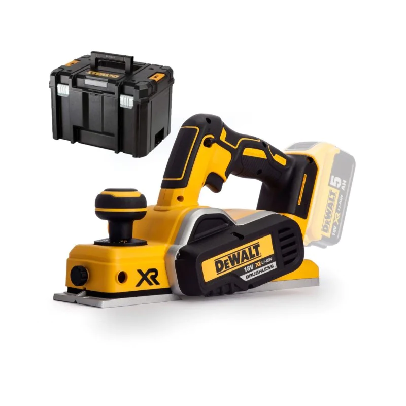Cordless planer DEWALT DCP580NT, 18V, 15000rpm, brushless motor