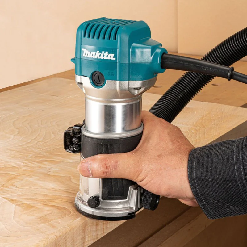 Electric end mill Makita RT0702C, 710 W, 6 - 8 mm
