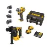 Cordless DeWalt DCK2101P2T, 12 V