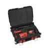 Milwaukee M12 3PLKIT-401P 3-Line Laser Level Set, Green, 360°, 4 Ah