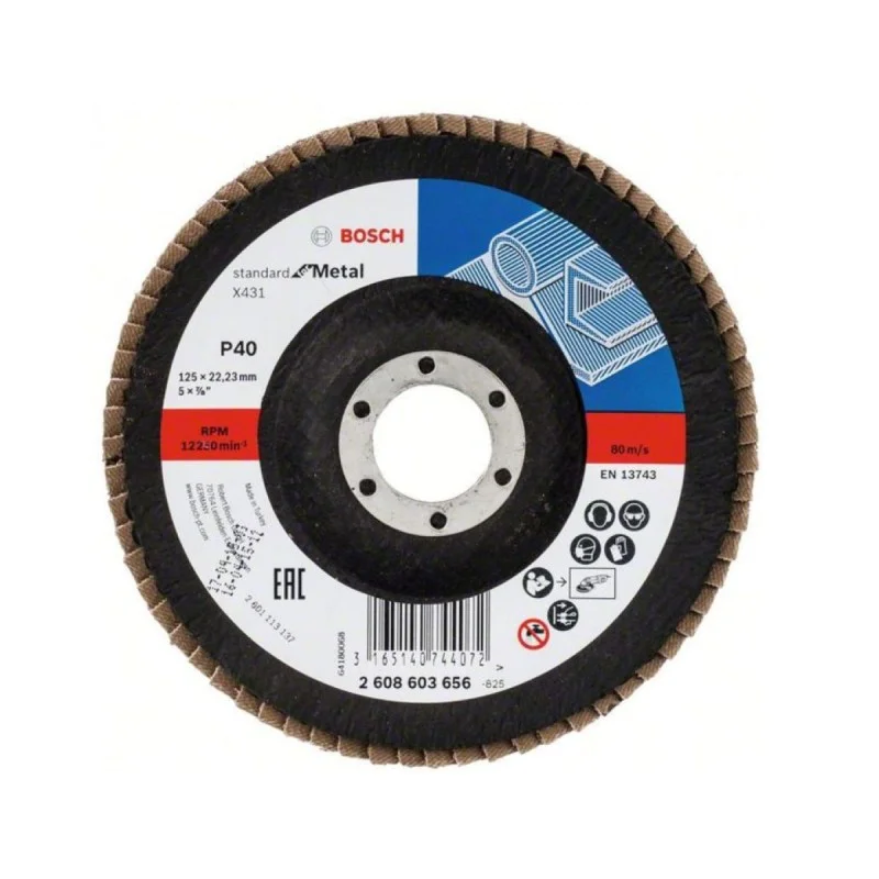 Bosch blade 2608603656, f125mm, P40