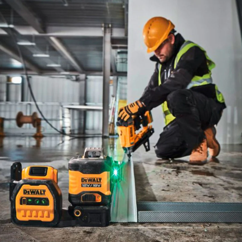 Laser level Dewalt DCE089NG18, 12-18V, 360 degrees, green beam, 35m