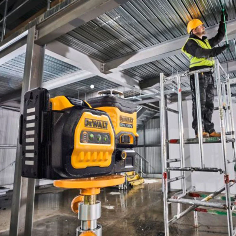 Laser level Dewalt DCE089NG18, 12-18V, 360 degrees, green beam, 35m