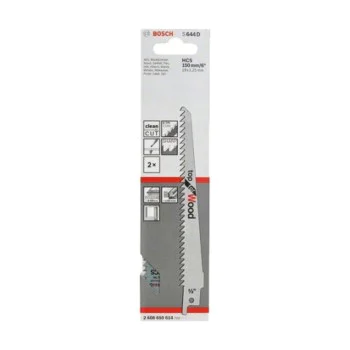 Bosch sabre saw blade for wood 2608650614, S 644 D, 150 mm, 2 pcs