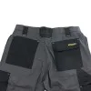 Work trousers STANLEY STW40018-014-34, Lincoln Shorts Grey/Black 34