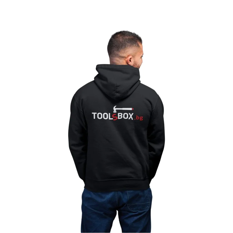 Суичър с качулка Toolsbox розов или черен