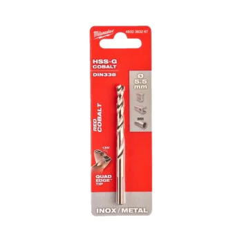 Metal drill Milwaukee 4932363267, 5.5 x 57 mm, 1 pc