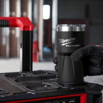 Термо чаша Milwaukee 48228392B, 590 ml, черна