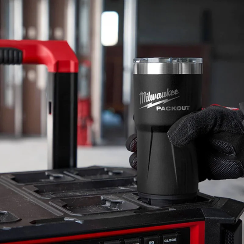 Milwaukee 48228392B thermo cup, 590 ml, black