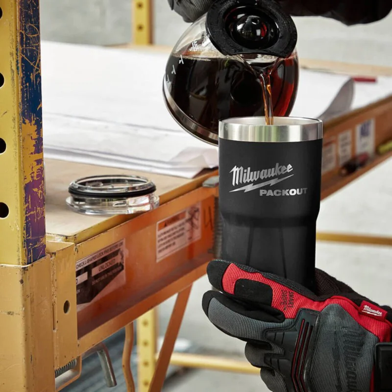 Milwaukee 48228392B thermo cup, 590 ml, black
