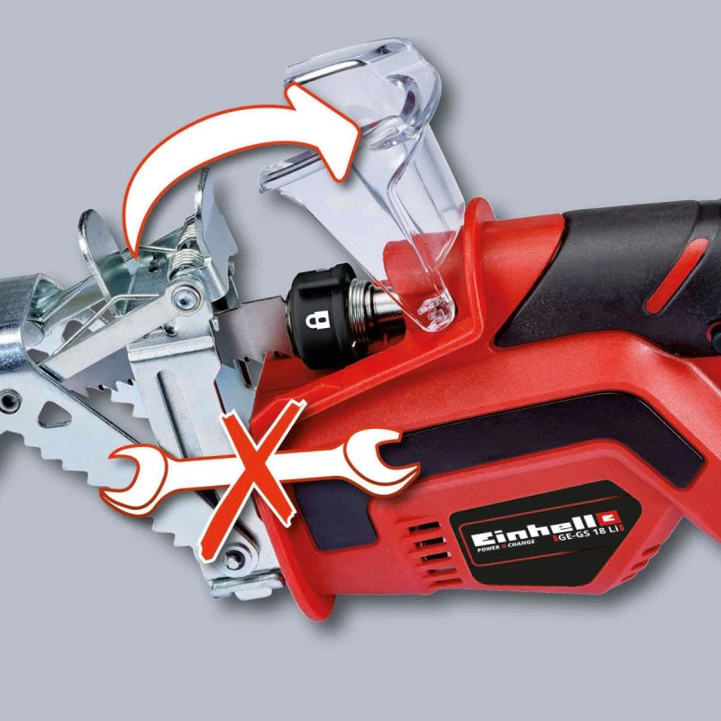 Cordless Garden Saw Einhell GE-GS 18 Li - Solo Power X-Change, 18 V, 150 mm