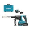 Cordless drill Makita DHR243RFE, SDS-plus, 18 V, 2 J