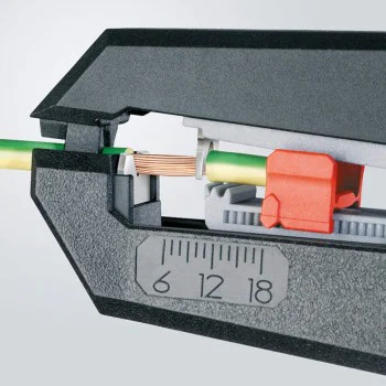 Автоматични клещи за оголване на кабели Knipex 12 62 180, 180 мм, 6 мм