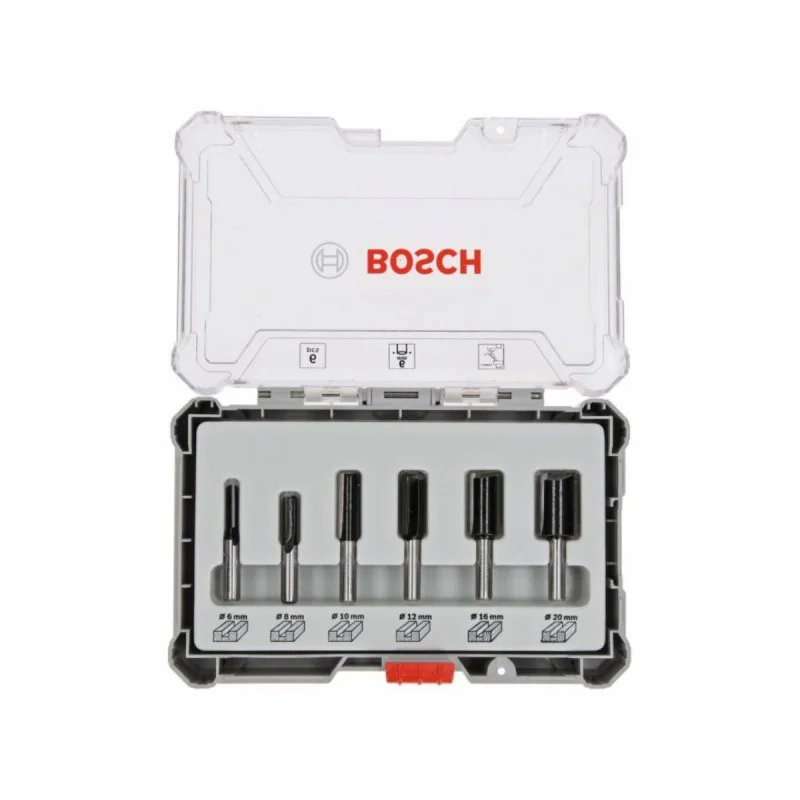 Set of BOSCH overmilling cutters 2607017465, 6 pcs