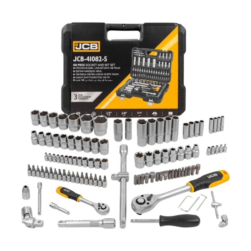 Set of JCB-41082-5, 108 pcs, 1/4