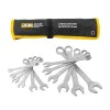 Set of star wrenches JCB-5121P, 12 pcs, 8-24 mm