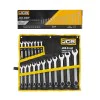 Set of star wrenches JCB-5181P, 18 pcs, 8-32 mm
