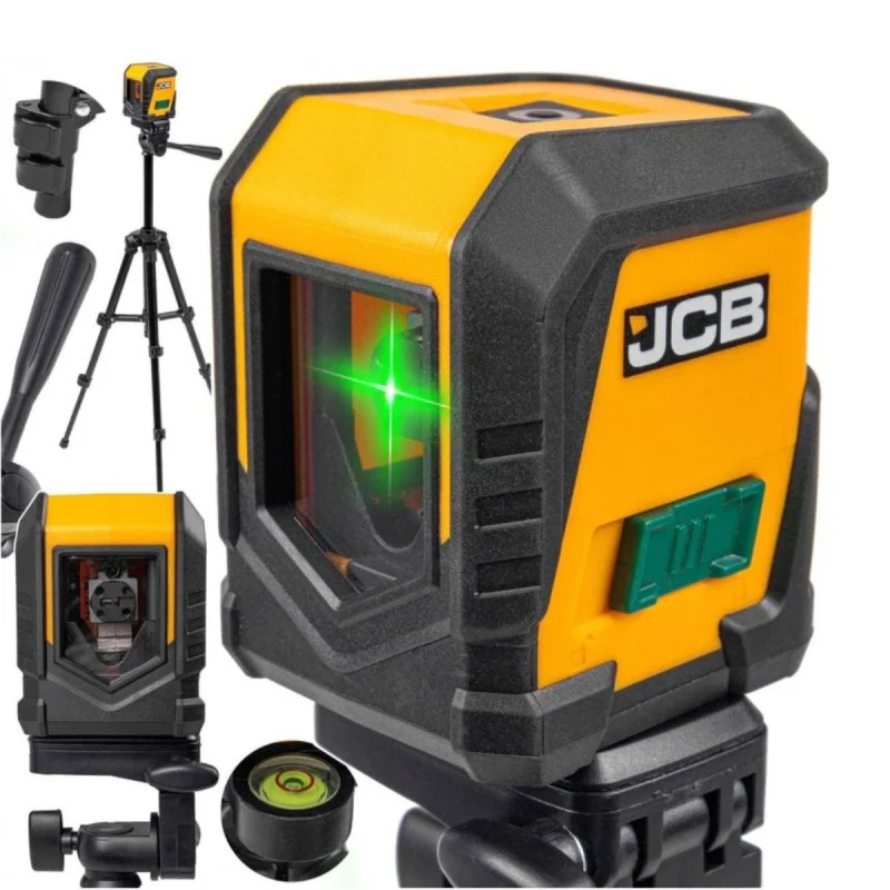 JCB CLL-G laser level with tripod, 20 m, 2 lines, self-levelling