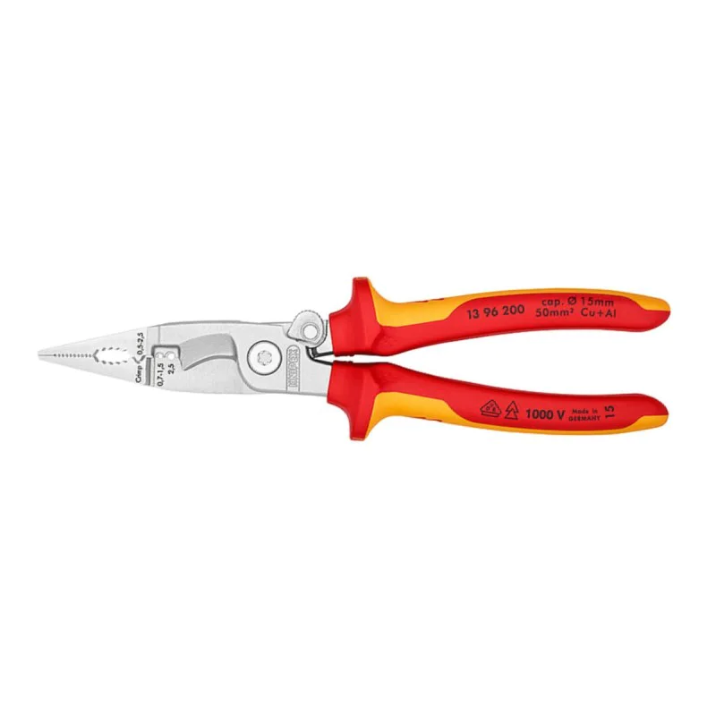 Knipex Multifunctional Electrical Pliers 13 96 200, 200 mm