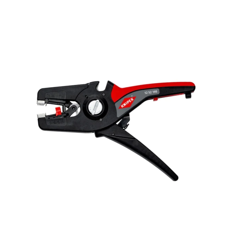 Self-adjusting cable stripping pliers Knipex 12 52 195, 195 mm, 16 mm