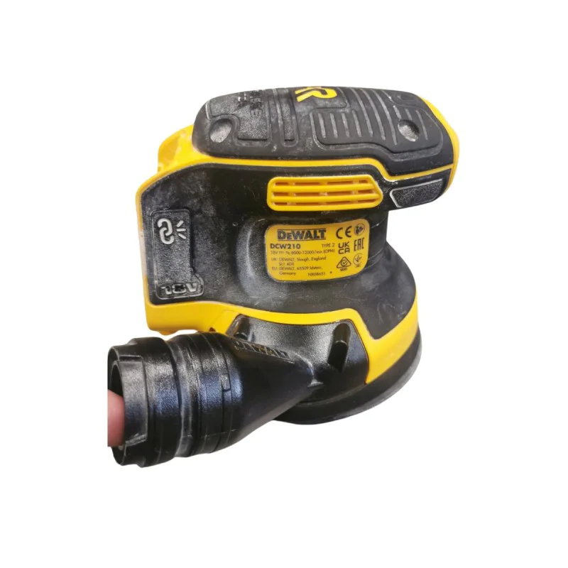 Cordless eccentric sander DeWALT DCW210N, 18V, 125mm SECOND USE