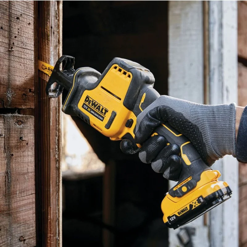 Cordless sabre saw DeWALT DCS312NT, 12 V, 16 mm
